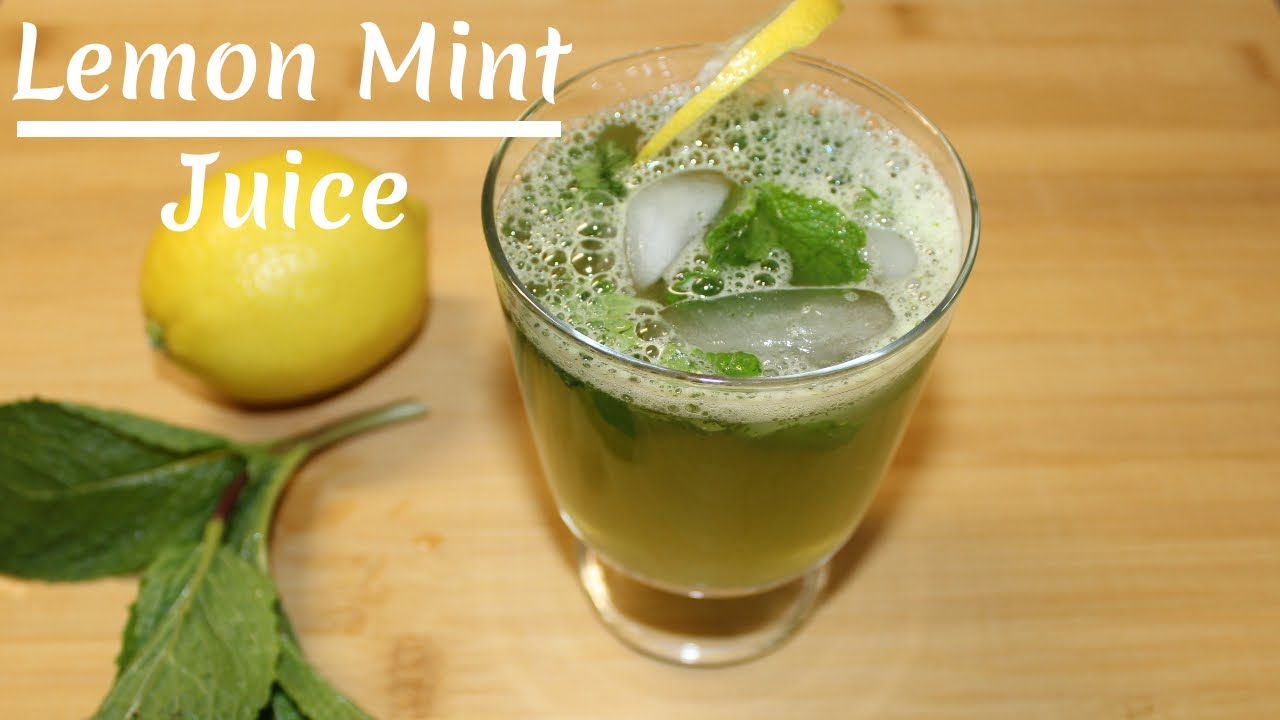 Lemon Mint Juice | Lemon Mint Cooler | Summer Drink | Refreshing Juice