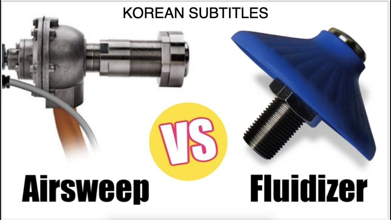 Material Flow Aid - Fluidizers Vs AirSweep | KOREAN SUBTITLES | Material Activation System