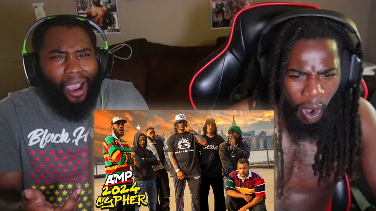 AMP FRESHMAN CYPHER 2024 ft Kevin Hart | SmokeCounty JK Reaction