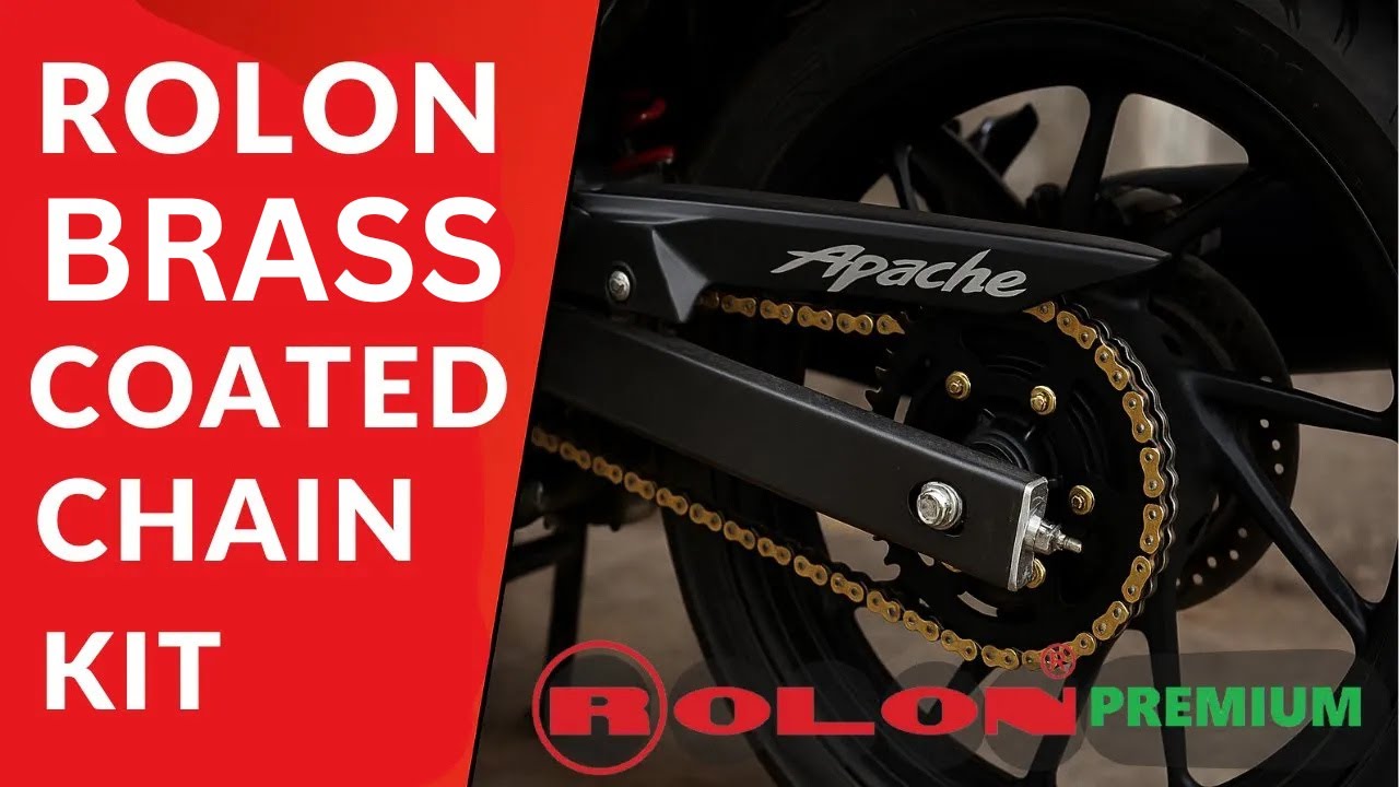 Rolon Chain Kit Installation on Apache RTR 200