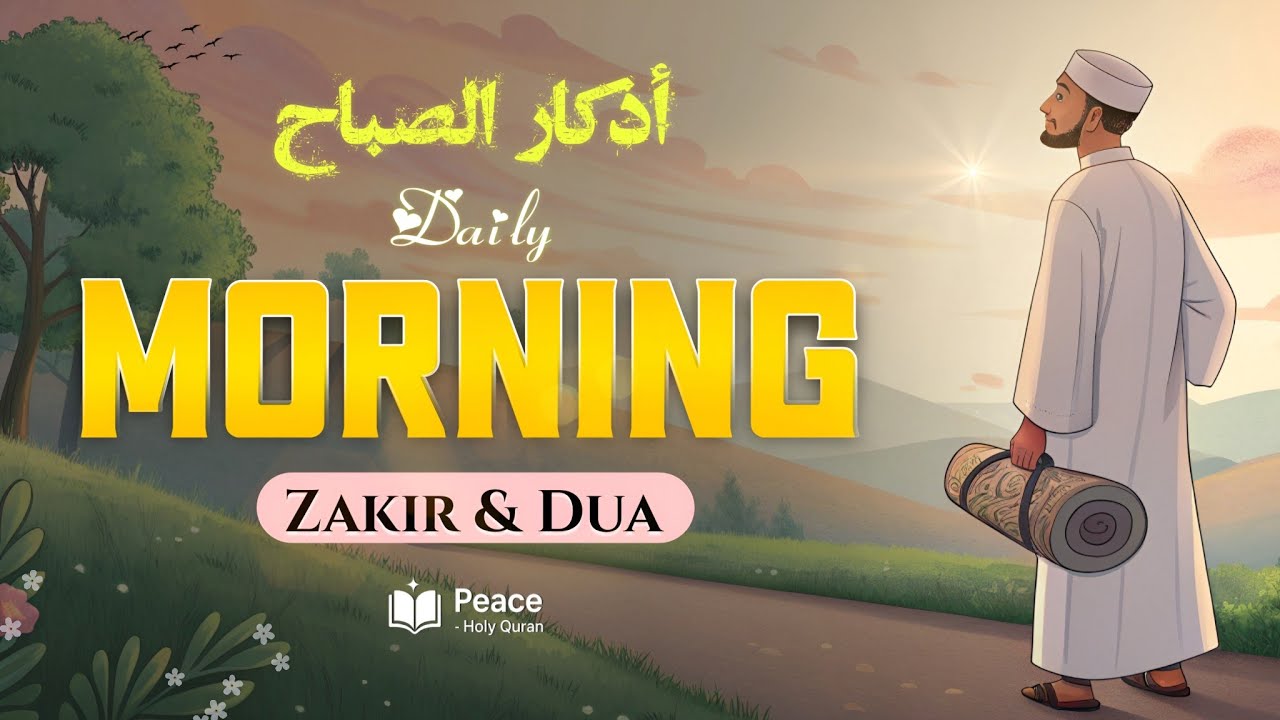 Daily Morning Dhikr & Dua (أذكار الصباح) | Spiritual Peace & Allah’s Protection | Peace Holy Quran 