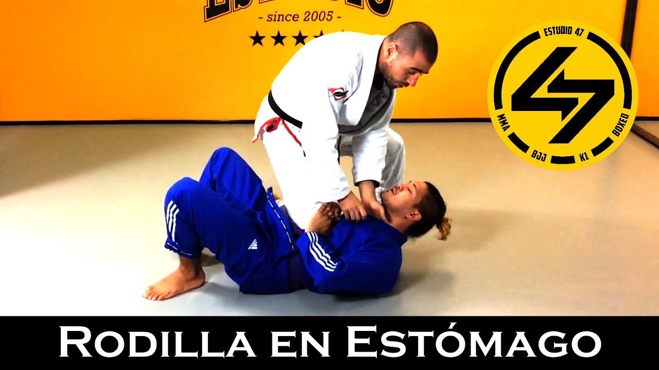 BJJ | 💩 RODILLA en ESTÓMAGO | Técnicas de Jiu Jitsu en español - Posiciones #7