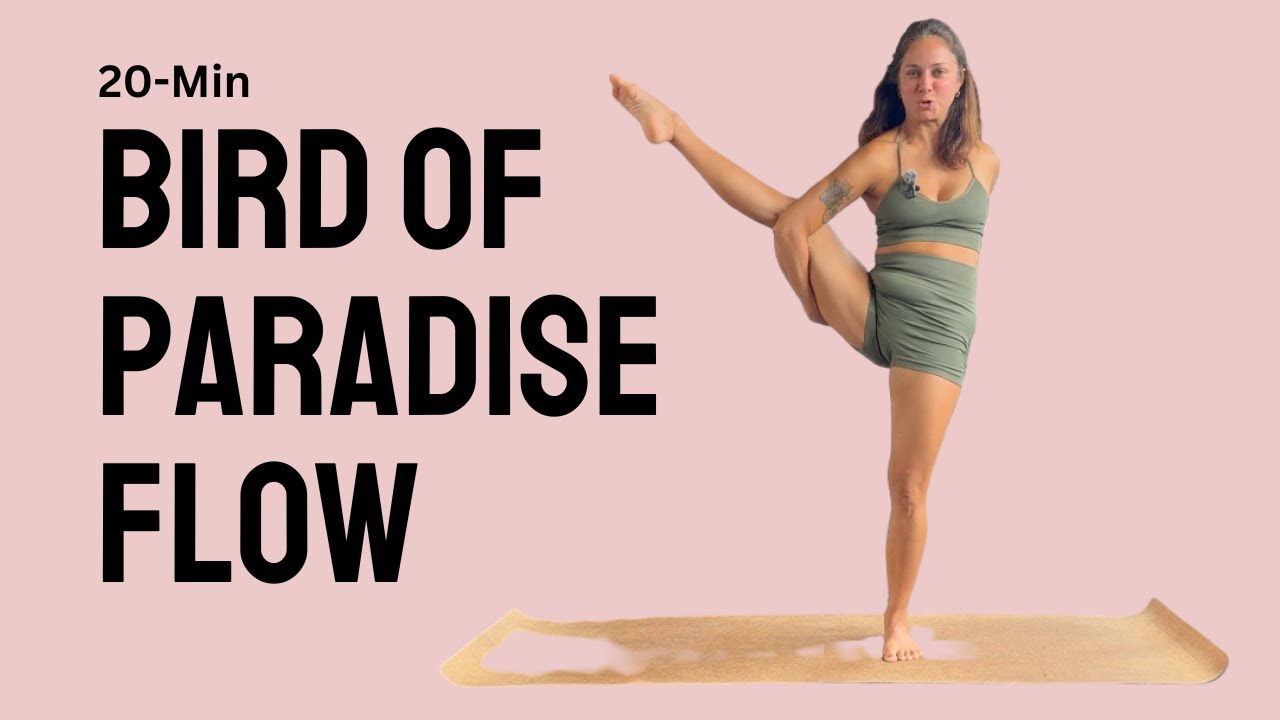 20‑Min Morning Power Yoga | Strength, Flexibility & Balance into Bird of Paradise