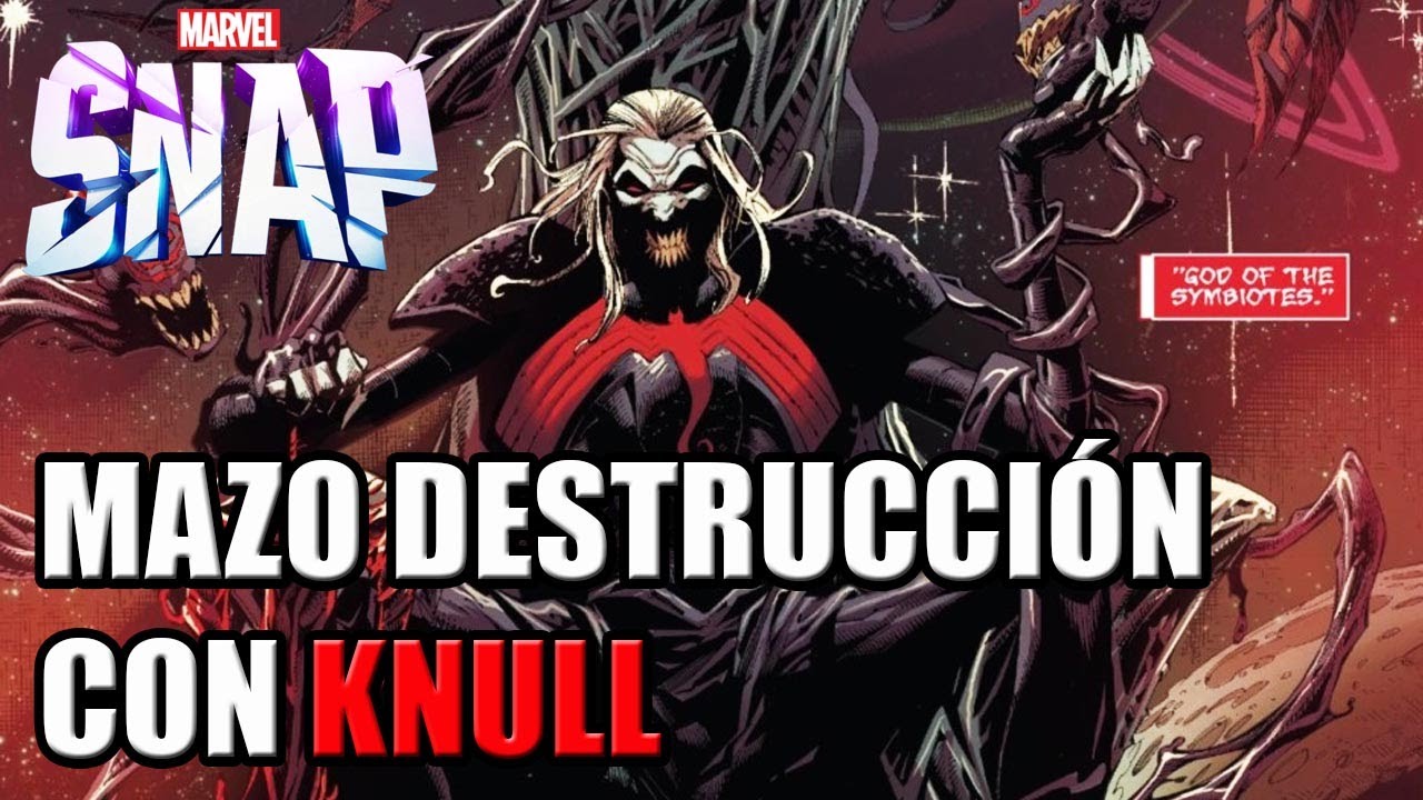 KNULL Dios de los Simbiontes (Mazo Destrucción) | MARVEL SNAP