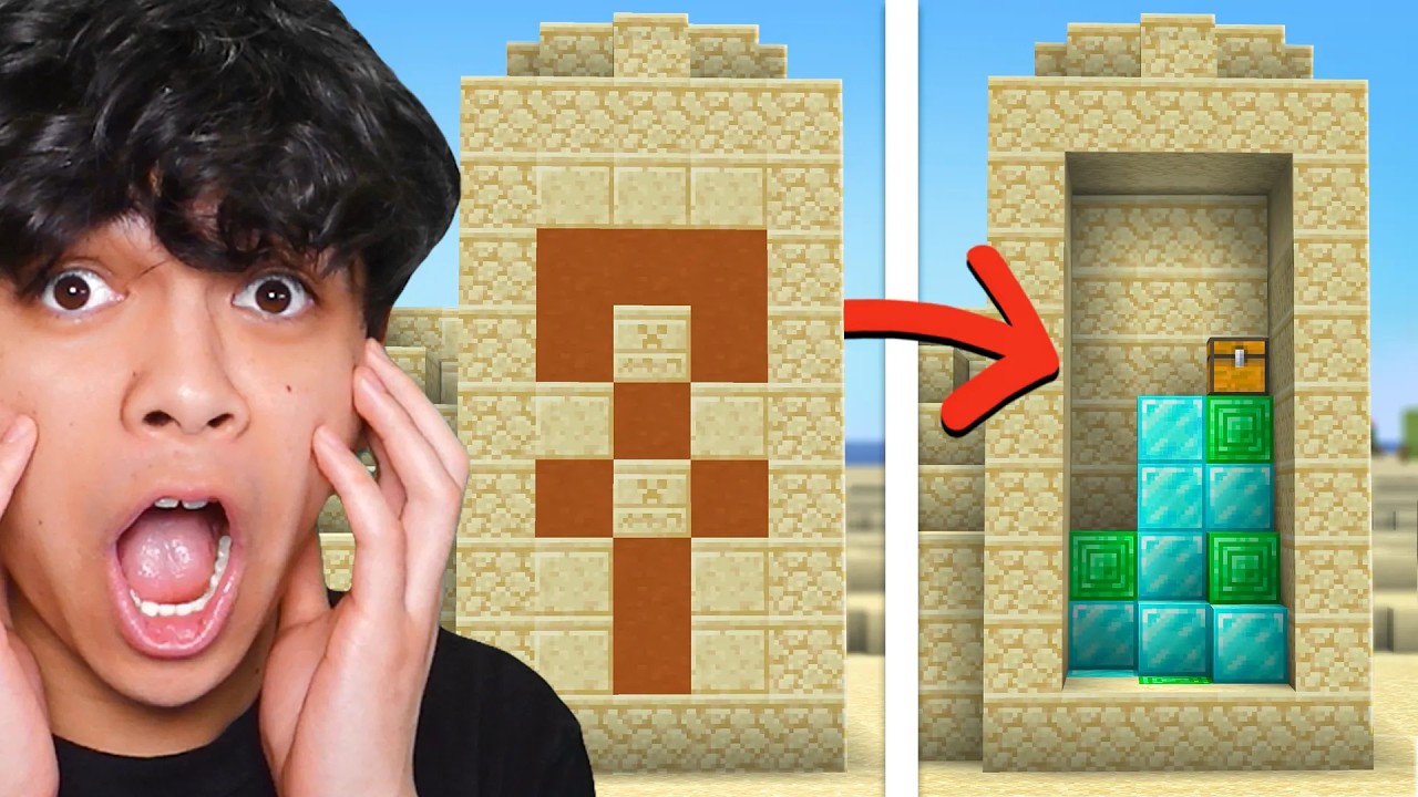 I Found the Rarest Secret Rooms in Minecraft..
