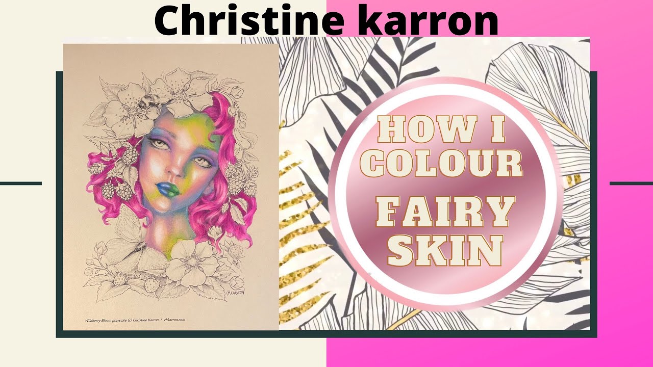 How I colour fairy skin ( part one )
