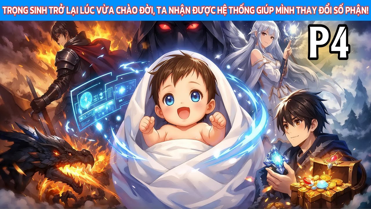 [P4] TRỌNG SINH TRỞ LẠI LÚC VỪA CHÀO ĐỜI, TA NHÂN ĐƯỢC HỆ THỐNG GIÚP MÌNH THAY ĐỔI SỐ PHẬN