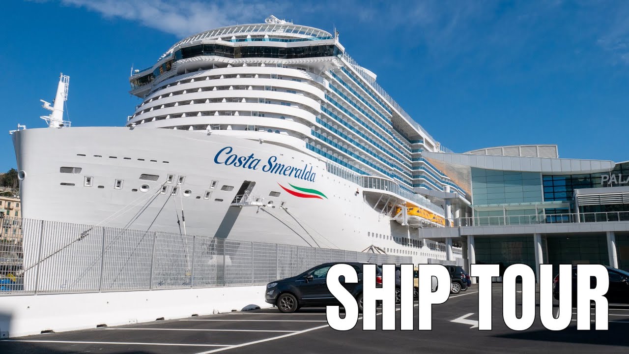 ▶ COSTA SMERALDA - Visite du Navire et Cabines - SHIP TOUR / Rundgang