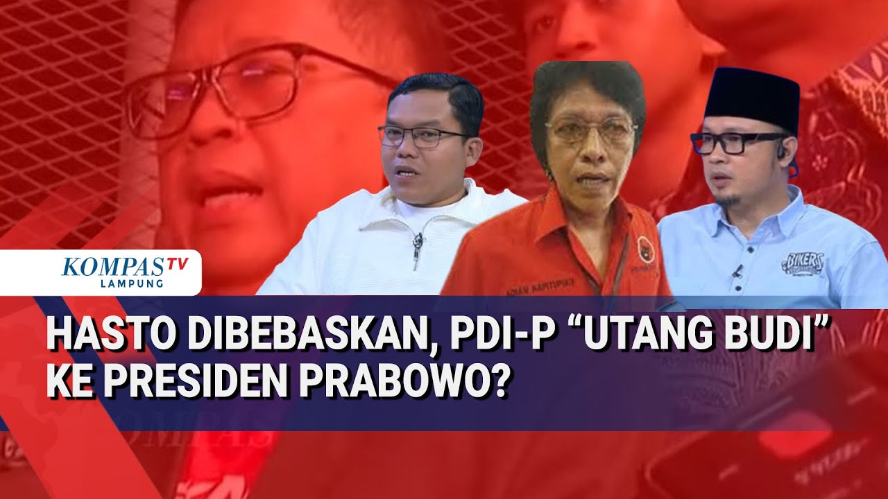 Sikap PDI-P Usai Pembebasan Hasto oleh Prabowo Dikupas Adian Napitupulu, Pengamat Sebut Utang Budi?