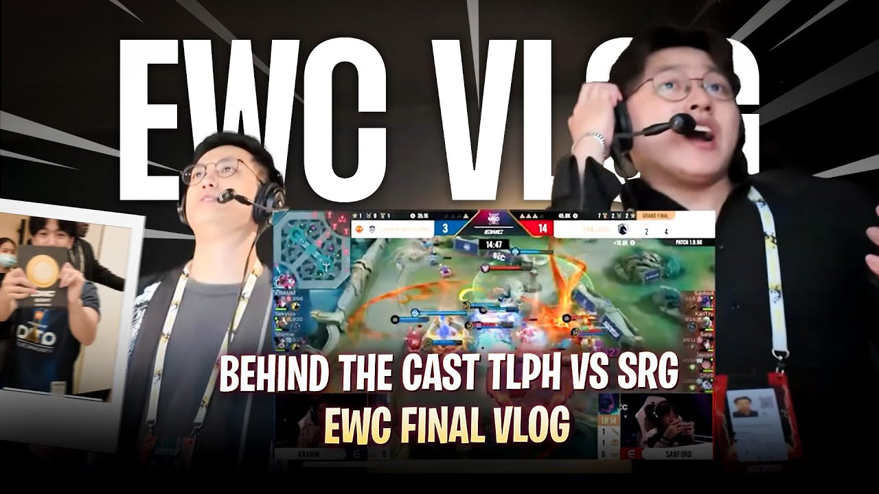 LIQUID Vs SRG OG Grand Finals BEHIND THE CAST!!! GRAND FINALS MSC X EWC VLOG!