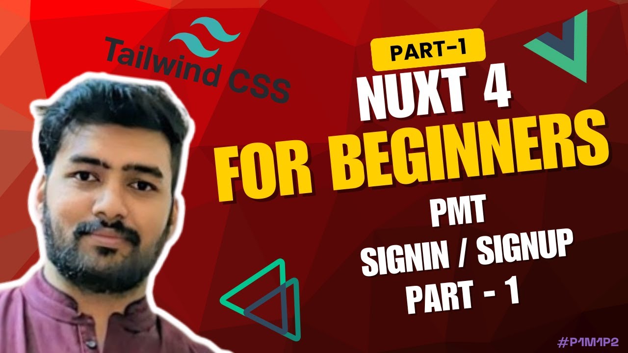 Nuxt 4 - Project Management Tool | Signin / Signup part -1