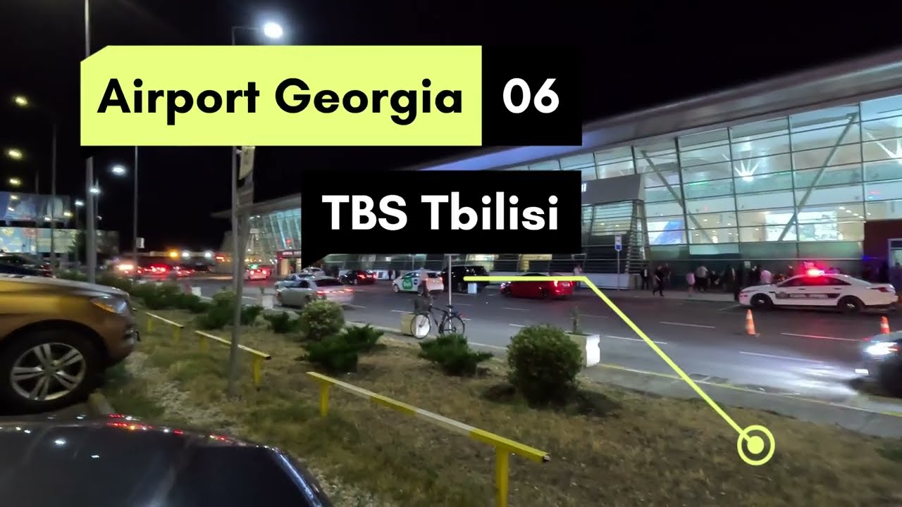 Georgia Airport Tbilisi TBS 4K (Airport Guide, Tips, Help, Walking)