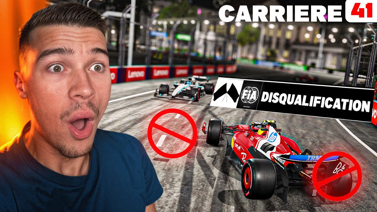 F1 25 CARRIERE #41 | J'AI &Eacute;T&Eacute; DISQUALIFI&Eacute; ! (pour rien ?!)