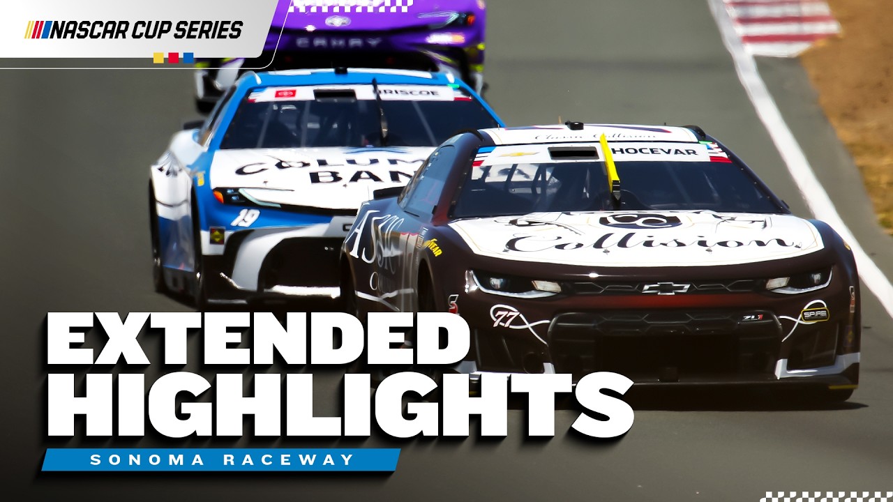 NASCAR Cup Series Highlights | 2026 Sonoma Raceway
