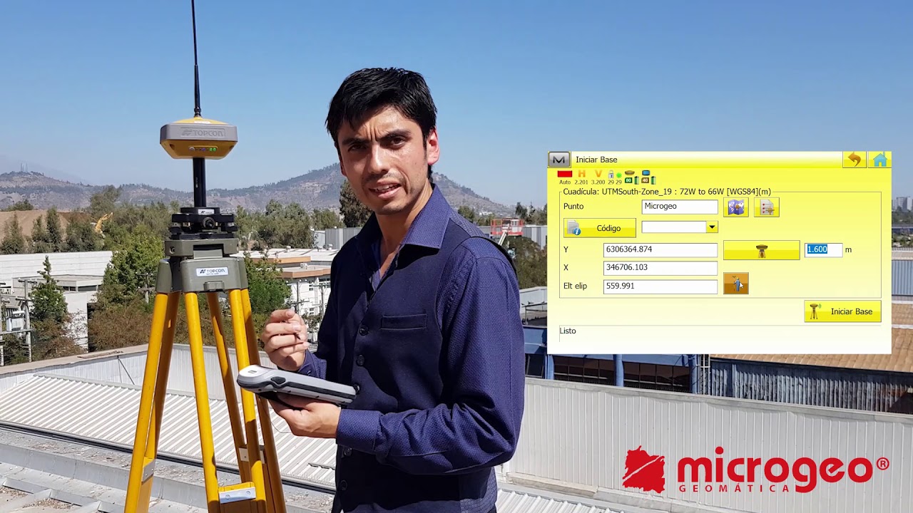 Prueba TOPCON Hiper VR - Geomática Microgeo