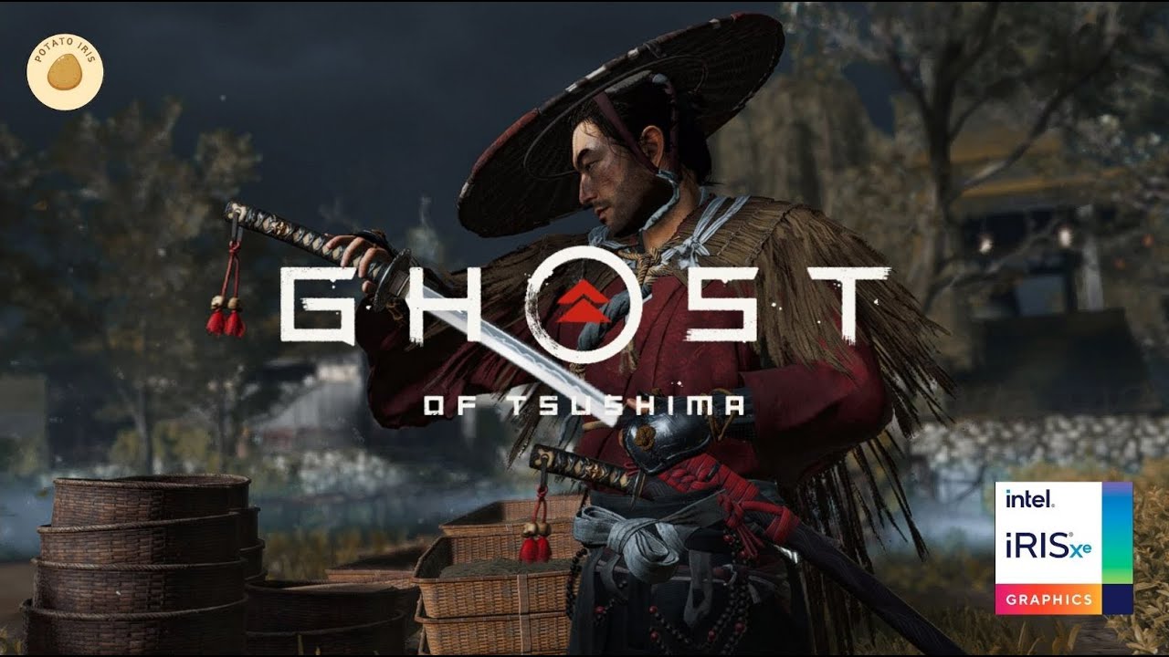 Playing Ghost of Tsushima on Intel Iris graphics🔥