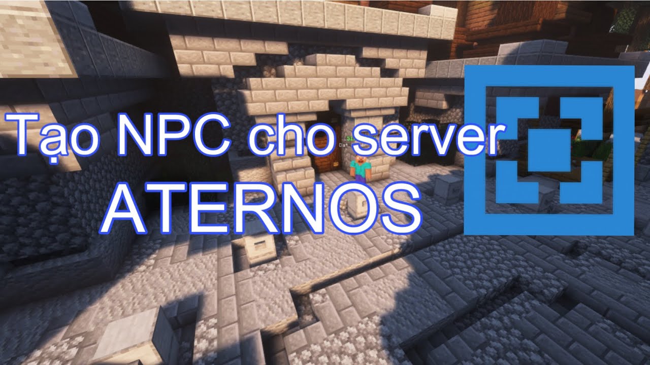 ĐẠT GAMER I #5 Hướng dẫn tạo NPC cho server ATERNOS Miễn phí