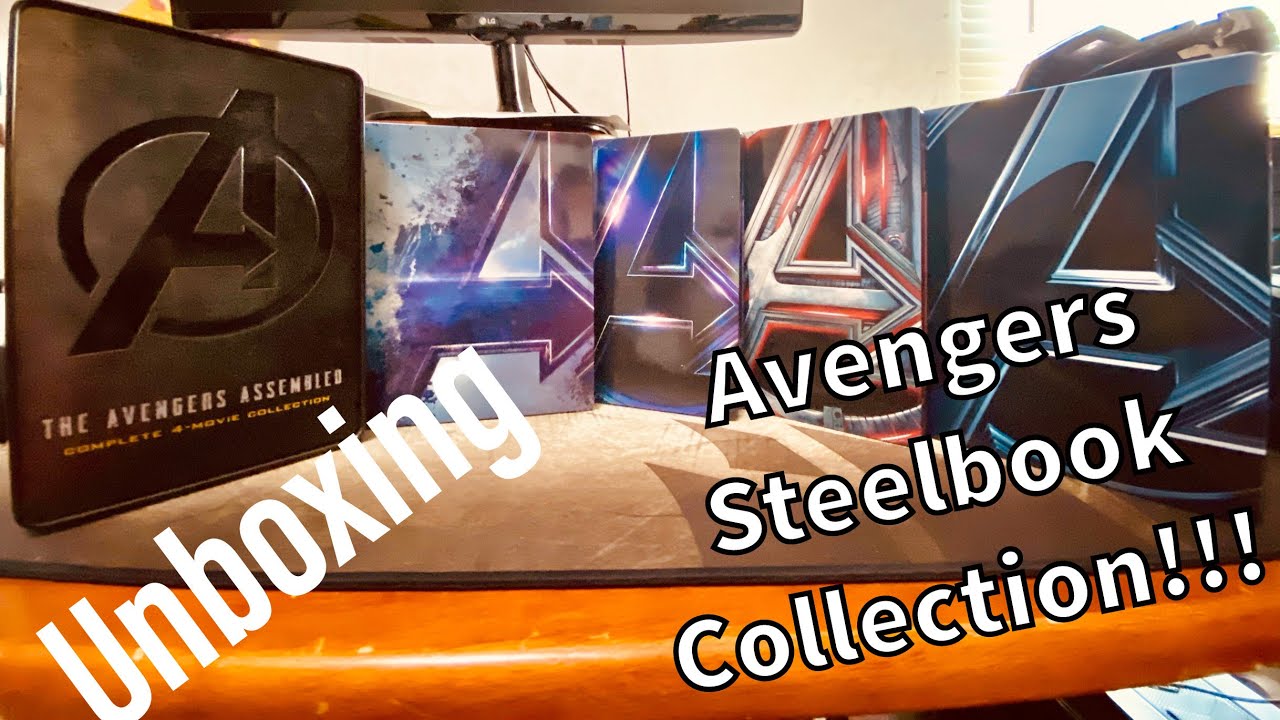 Avengers Steelbook Collection - Unboxing Video