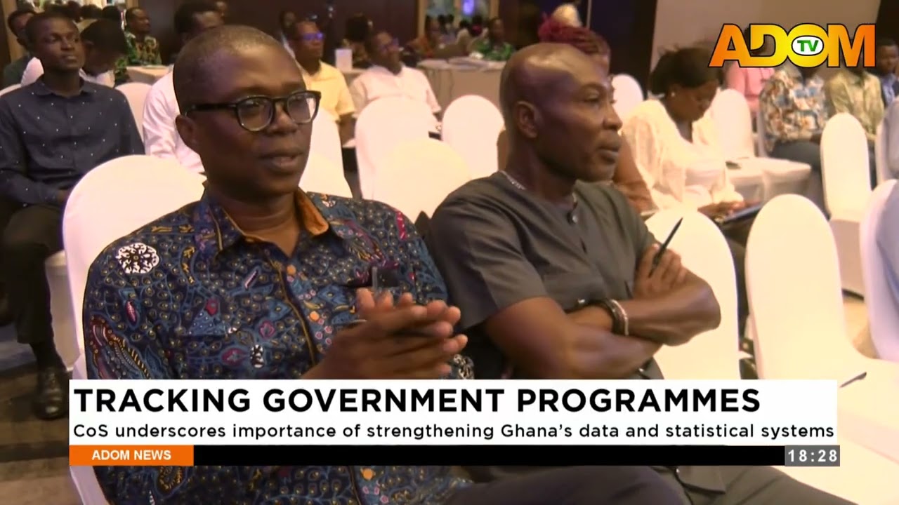 Tracking Programme: CoS underscores importance of strengthening Ghana's data and statistical systems