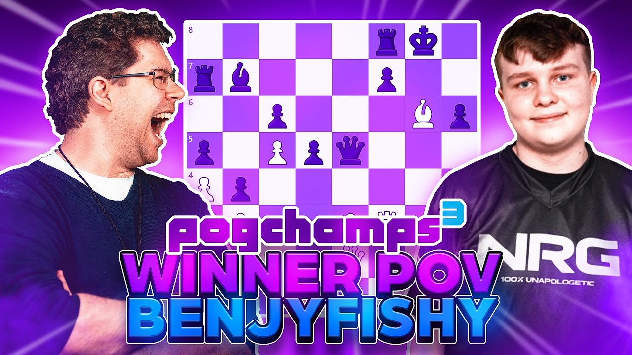 Benjyfishy Became A Chess God After I Coached Him (Pogchamps 3)