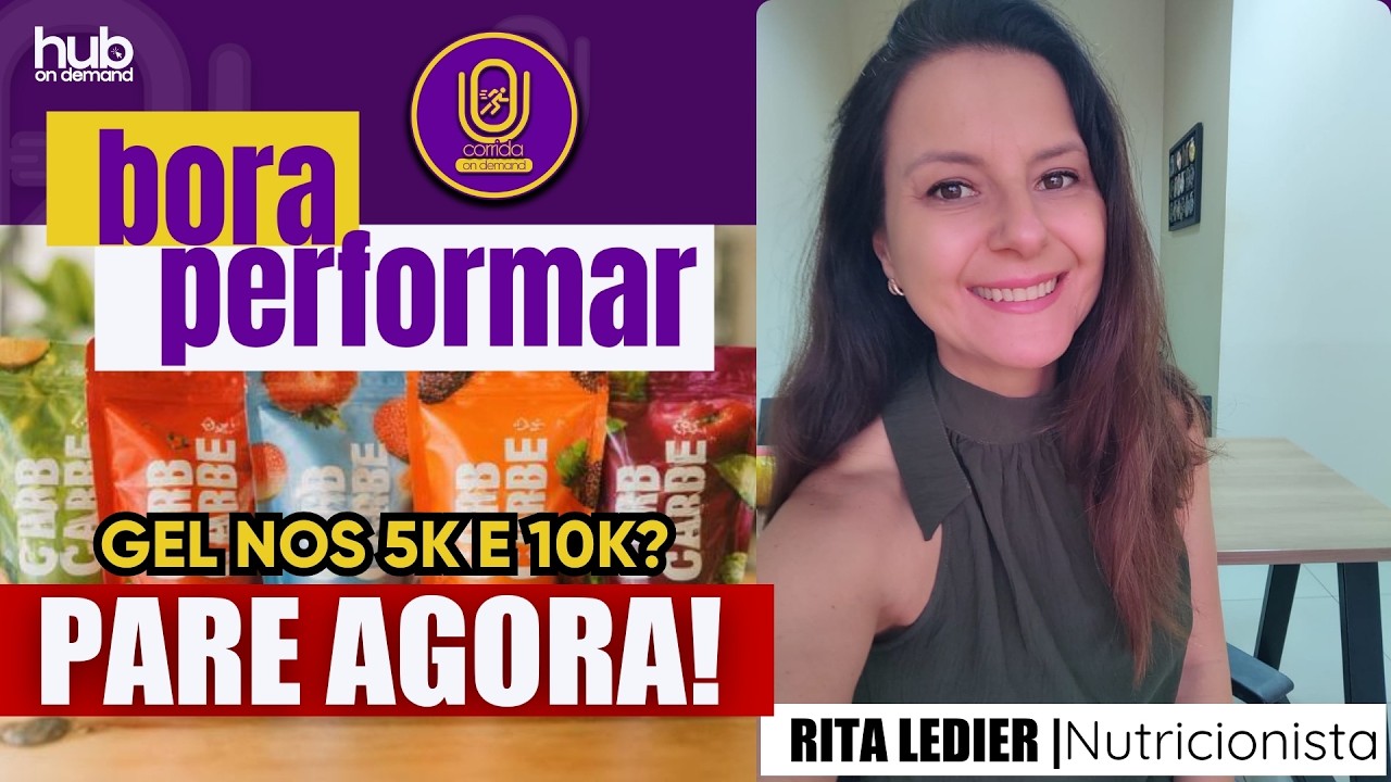 Pare de Gastar Dinheiro com Gel de Carboidrato à Toa! | Bora Performar com a Nutri Rita Ledier
