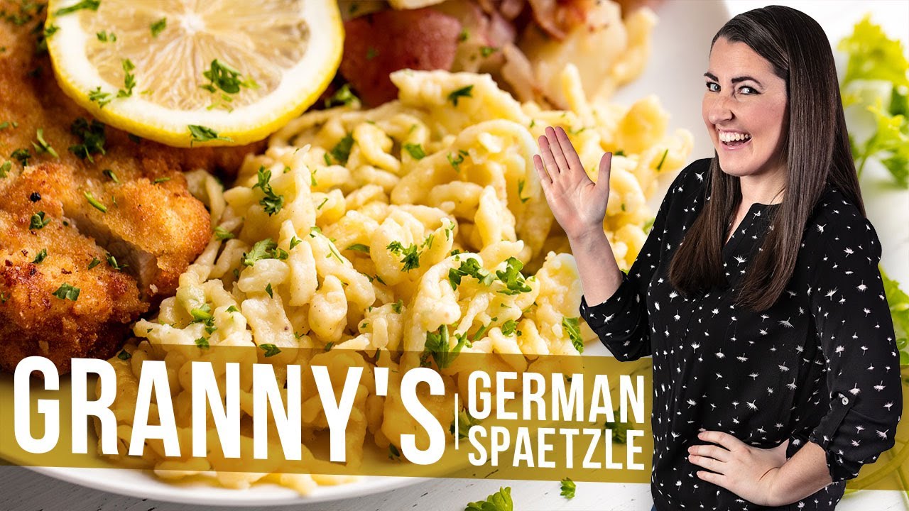 How to Make Granny’s German Spaetzle | The Stay At Home Chef