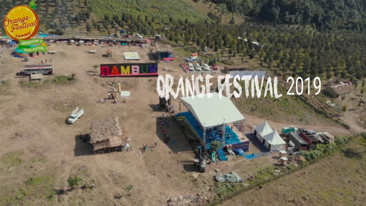 Dambuk Orange Festival 🍊 2019 Drone shots ft. Brown Hills Camp