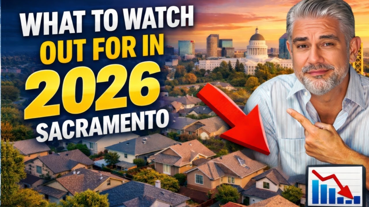 Sacramento Housing Market 2026!  Watch to Watch Out For This Year in Real Estate