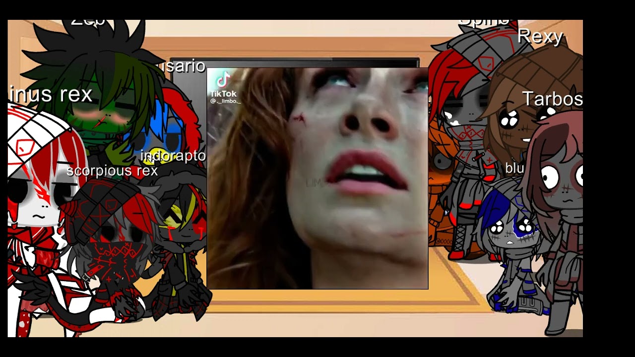 jurassic world reaccionan jurassic parte 1/3