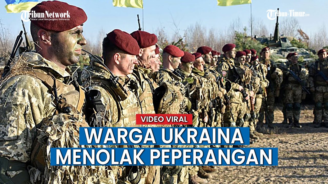 Tentara Ukraina Bertekuk Lutut Ditangkap Warga yang Menolak Peperangan