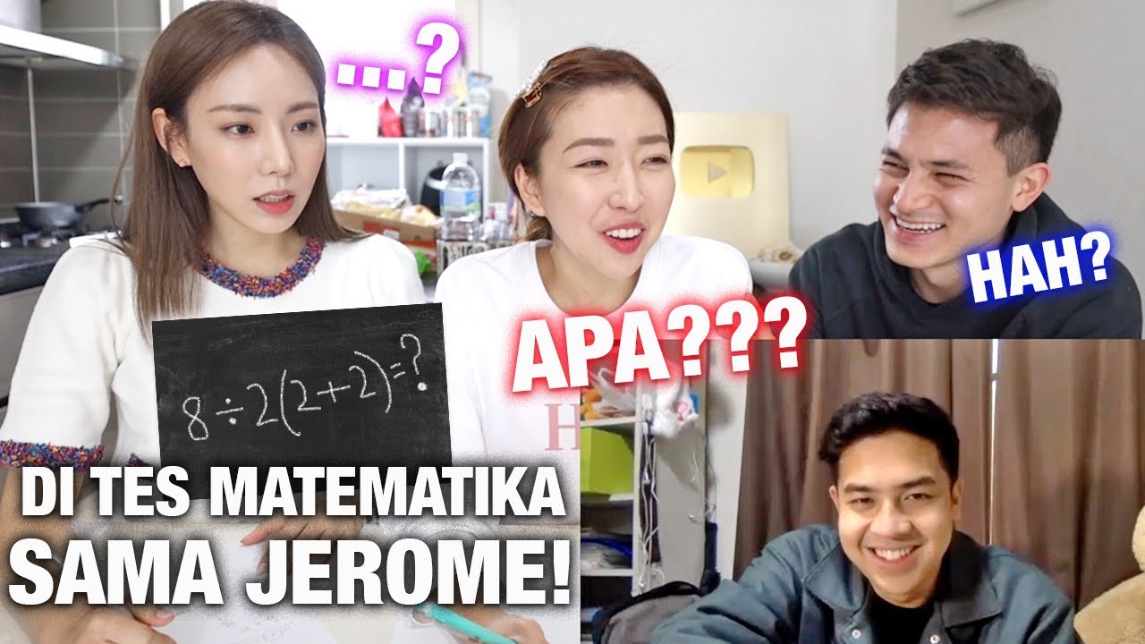 JEROME (NIHONGO MANTAPPU) NGETEST KITA MATEMATIKA ! ADUH PANIK!