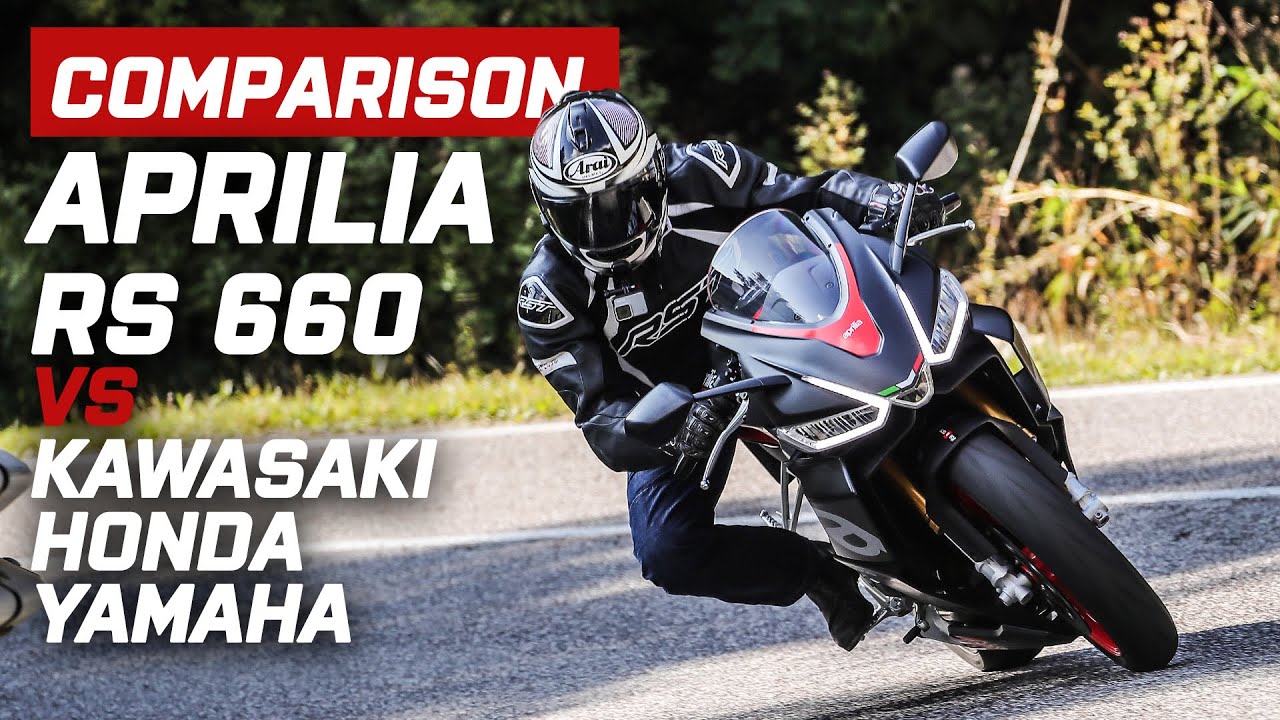 Aprilia RS 660 v the Rivals | Kawasaki ZX-6R, Yamaha R6, CBR650R, Kawasaki Ninja 650 | Visordown.com