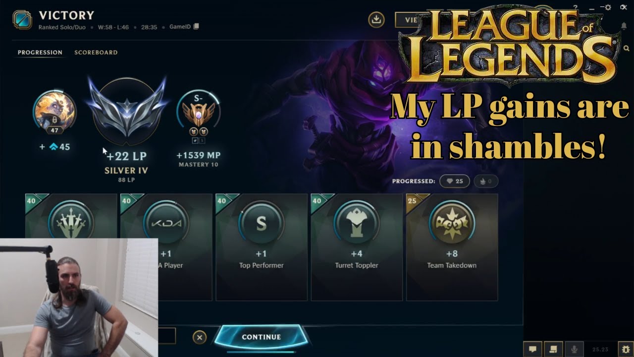 My LP gains are in shambles! - League of Legends