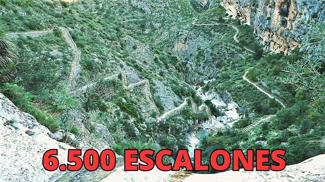 BARRANC DE L'INFERN - Ruta de los Escalones - Senderismo ALICANTE