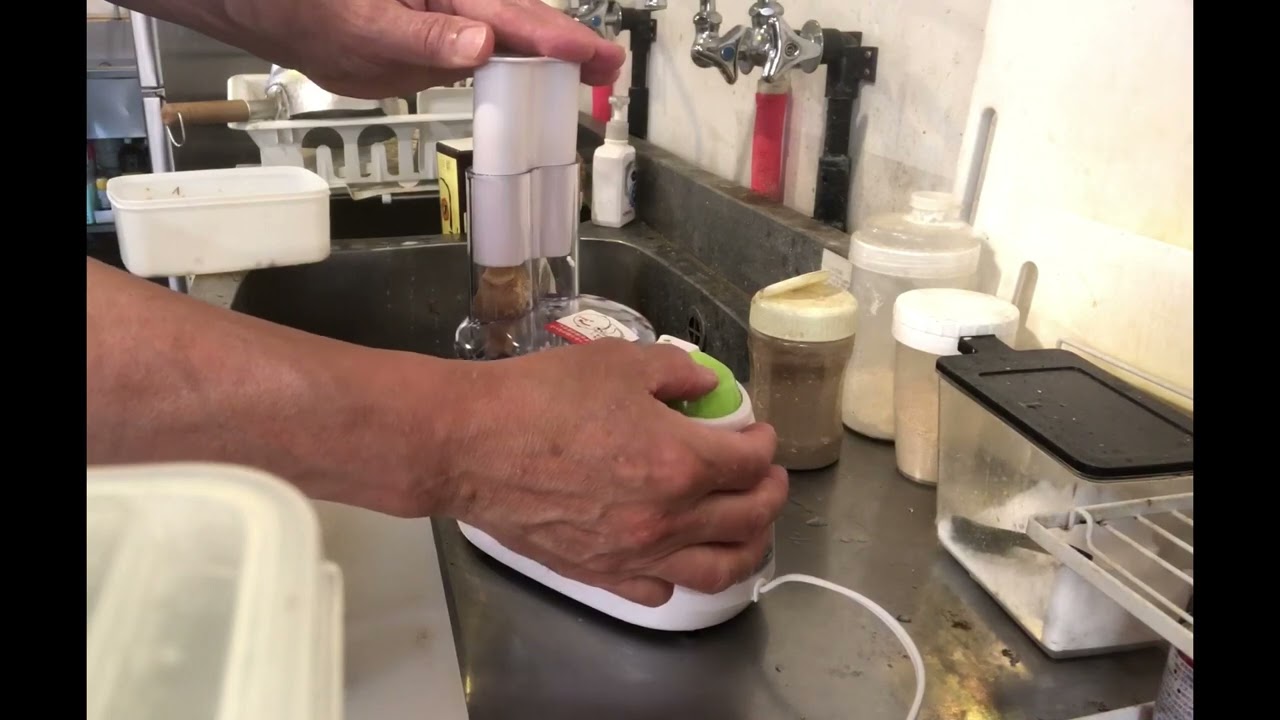 電気大根おろし器買ってみた