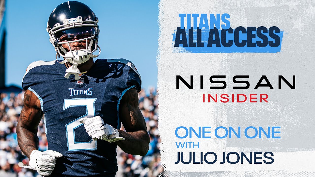 Julio Jones One-On-One | Titans All-Access