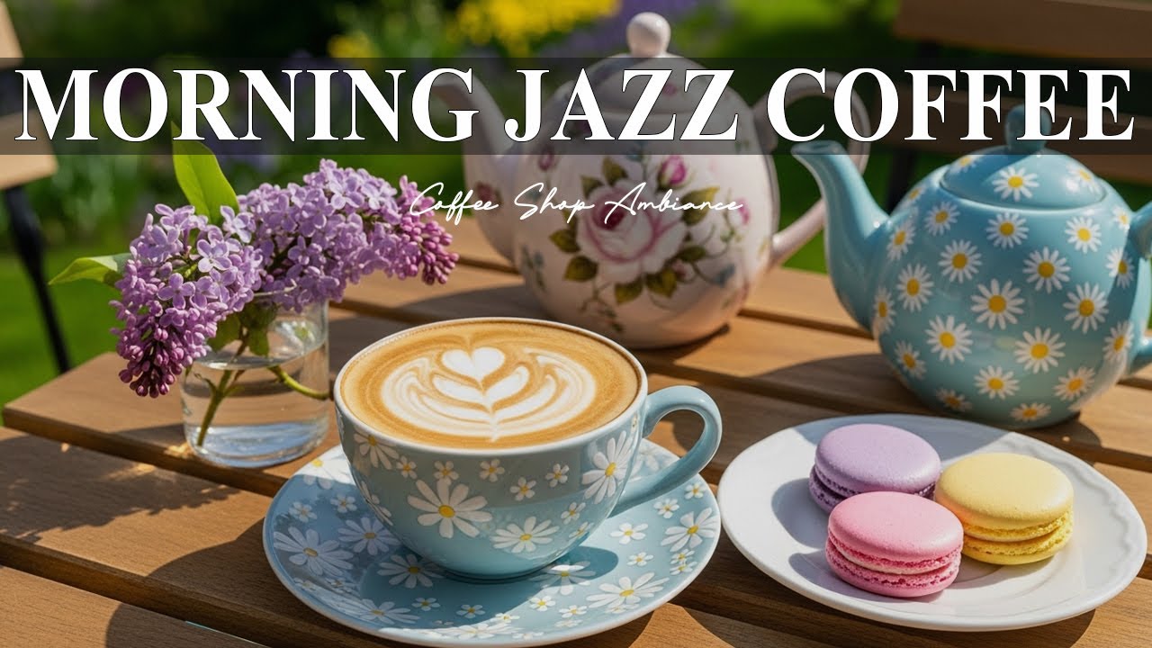 Morning Jazz Coffee ☕ Positive Bossa Nova Instrumental Music for Work, Study & Stress Relief