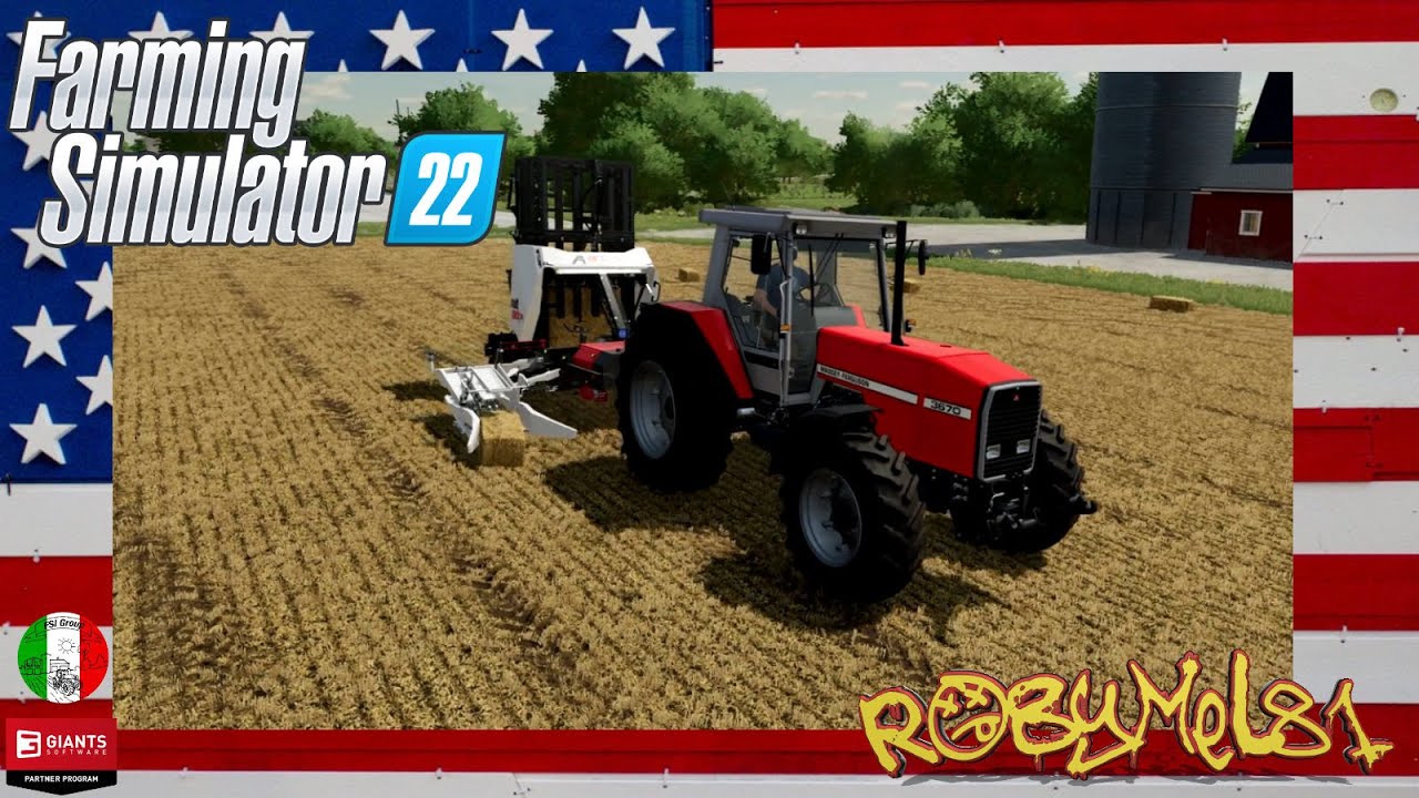 FARMING SIMULATOR 22  - ITA - MADE IN USA - 02 - Ballettine di Paglia