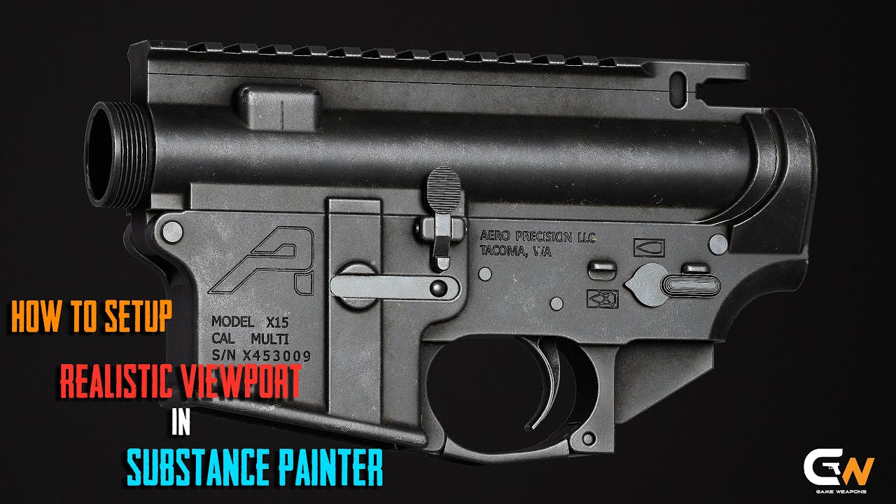 How To Setup Realistic Viewport In Substance Painter