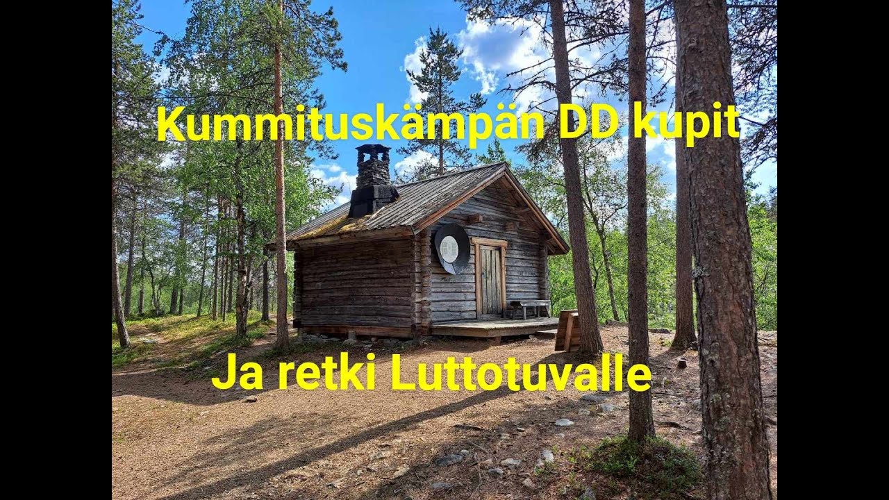 Kummituskämpän DD kupit ja retki Luttotuvalle Urho Kekkosen kansallispuistossa @KorpiTiimi