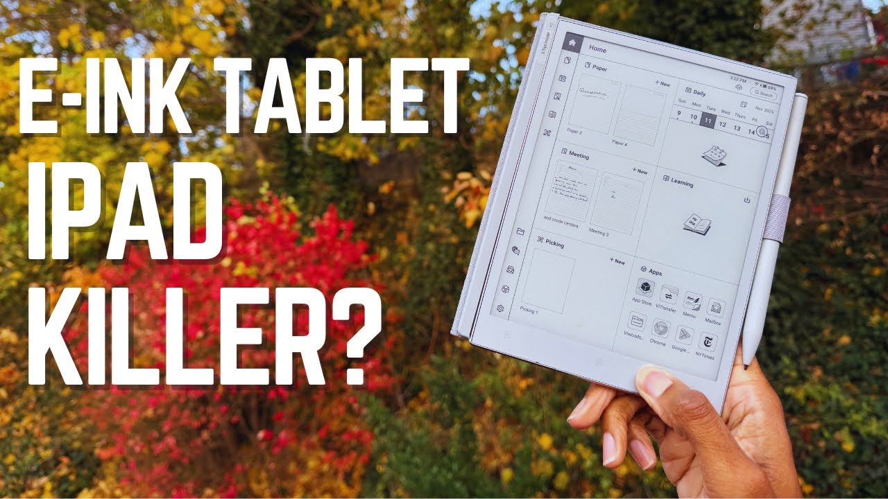 E INK TABLET IPAD KILLER| VIWOODS AI PAPER MINI