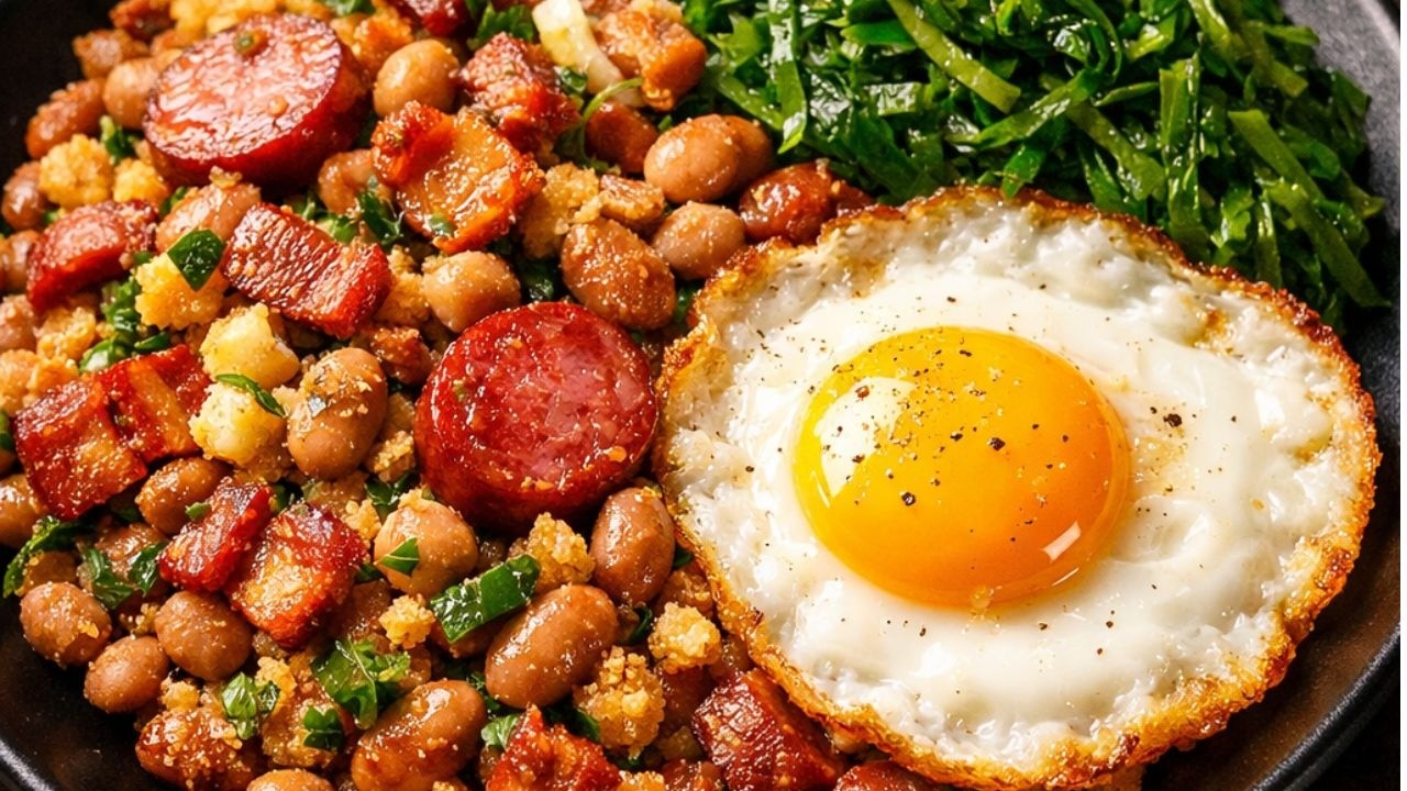 Feijão Tropeiro Mineiro de Verdade Molhadinho! Todos Segredos Passo a Passo