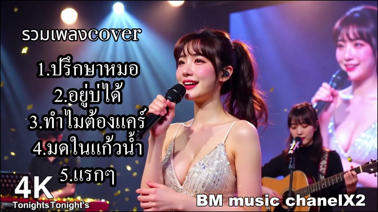 รวมเพลงcover ปรึกษาหมอ - อยู่บ่ได้ - ทำไมต้องแคร์ | BM music channelX2 
