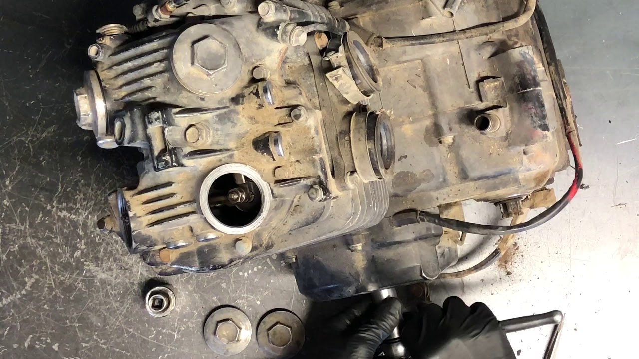 HOW TO - check & adjust valve clearance tolerance valves on a Honda XL350R XL 350 Top End