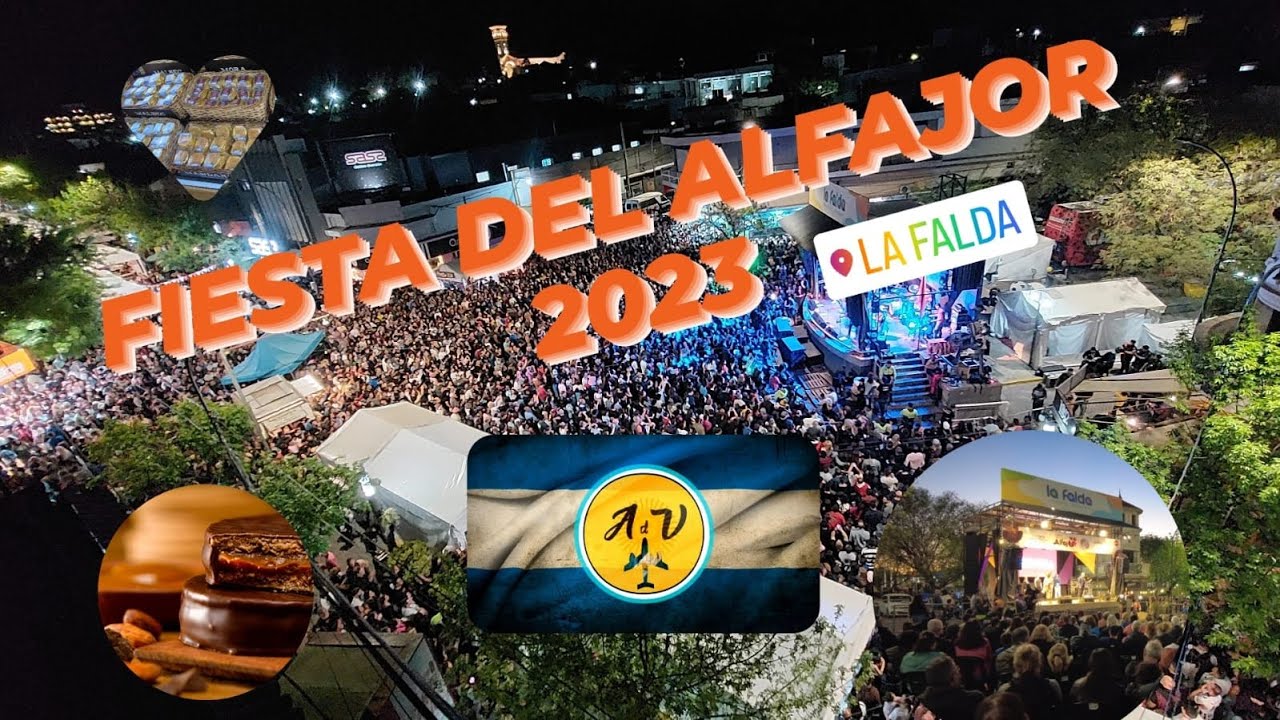 FIESTA NACIONAL DEL ALFAJOR 2023 LA FALDA #fiestas #argentina #sierrasdecordoba #lafalda #cordoba