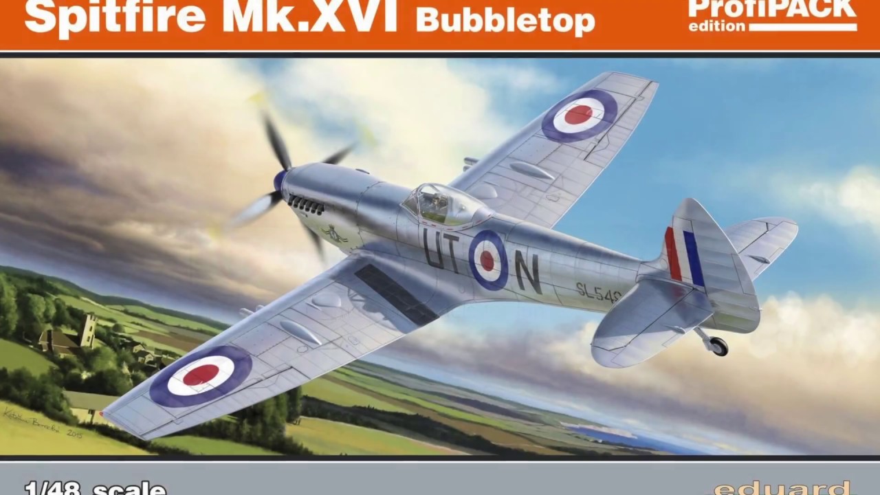 Eduard 1:48 Spitfire Mk.XVI ProfiPACK