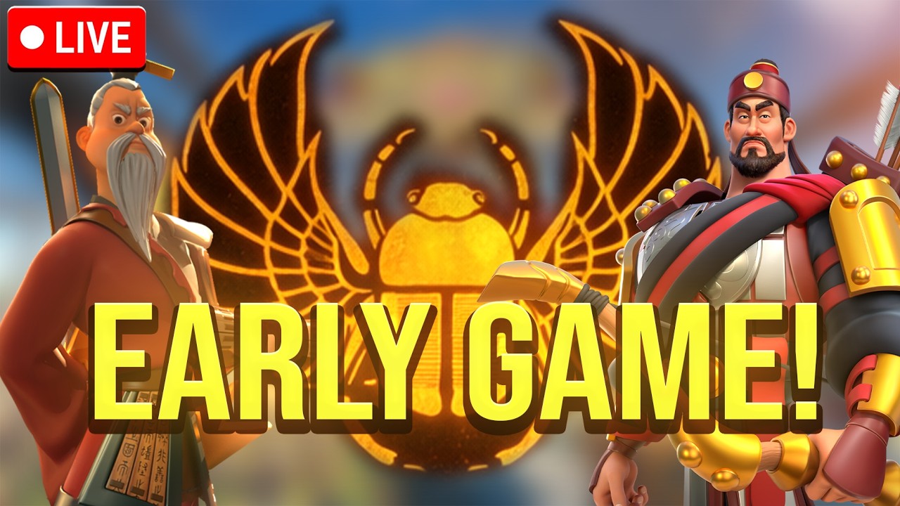 IM LATE BUT LIVE!! Project Scarab & Main Account | Rise of Kingdoms