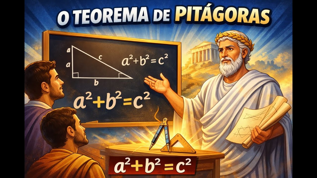 📐 Como um teorema criado há mais de 2.500 anos ainda é usado todos os dias?#matemática#resumo