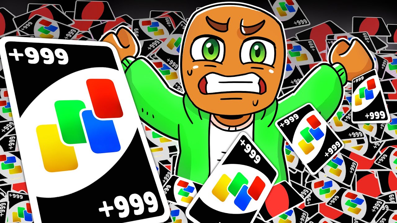 Trolleo con TODAS LAS CARTAS +9999 en UNO ROBLOX!