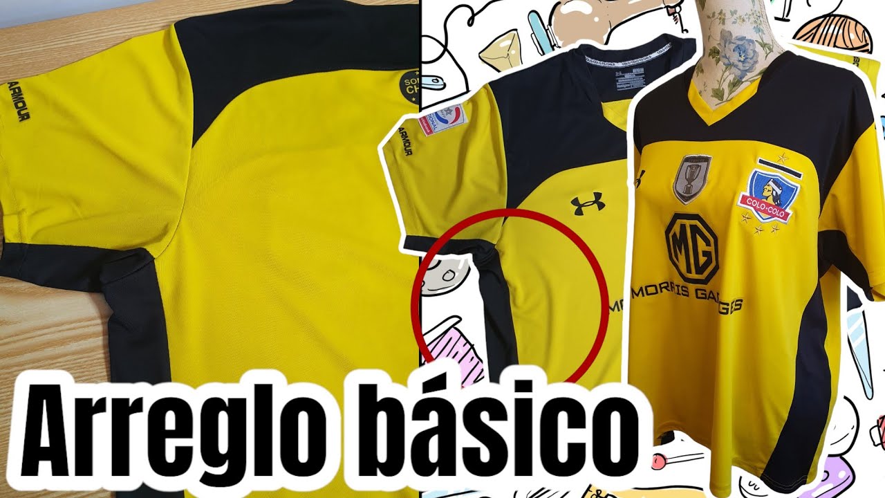 La forma m&aacute;s f&aacute;cil de agrandar una camiseta deportiva 👕